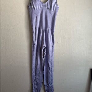 Lavender Sleeveless Jumpsuit
